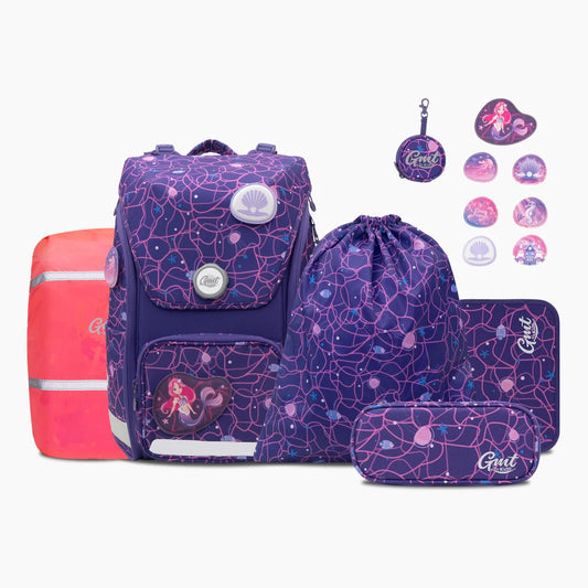 GMT WALL- Skolesekken – Purple Mermaid